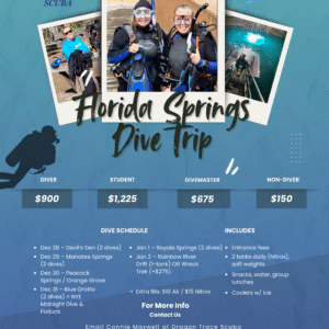 Florida Spring Dive trip